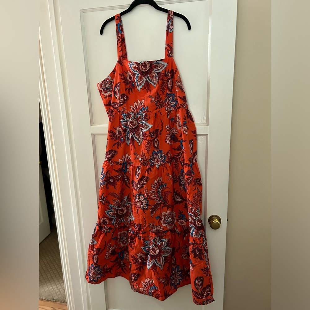 Rhode floral dress, 2X